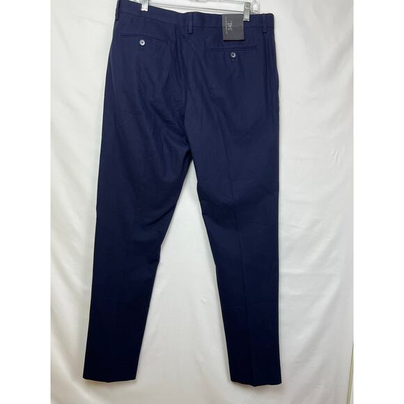 NWT Banana Republic Men's Size 34L Blue Italian Twill Suit Pants - Picture 7 of 8